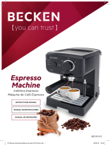 Becken maquina de cafe expresso BECM2493 El manual del propietario