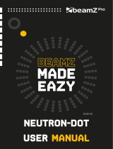 Beamz NEUTRON-DOT Linkable 60W El manual del propietario