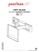 Peerless HPF-OLED Guía de instalación