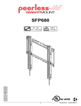 Peerless SFP680 Guía de instalación