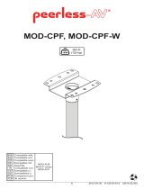 Peerless MOD-CPF-W Guía de instalación