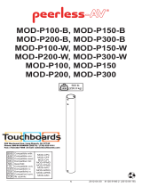 Peerless MOD-P200 Manual de usuario
