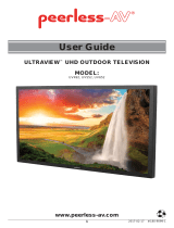 Peerless UV552 Manual de usuario