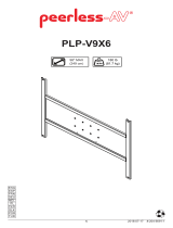 PEERLESS-AV PLP-V9X6 Guía de instalación