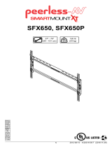 Peerless SFX650P El manual del propietario