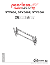 PEERLESS-AV STX660L El manual del propietario