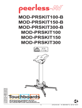 Peerless MOD-PRSKIT300 Manual de usuario