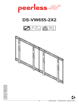 Peerless DS-VW655-2X2 Guía de instalación