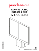 Peerless KOF555-3OHF Manual de usuario