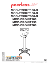 Peerless MOD-PRGKIT300 Manual de usuario