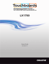 Christie LX1750 Manual de usuario
