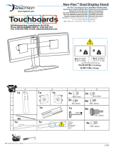 Ergotron Neo-Flex Dual Monitor Lift Stand Manual de usuario