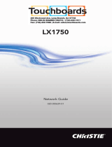 Christie LX1750 Manual de usuario
