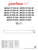 Peerless MOD-P200-B Manual de usuario