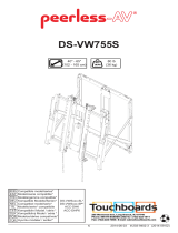 Peerless DS-VW755S Guía de instalación