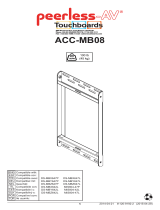 Peerless ACC-MB0800 Manual de usuario