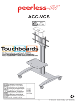 Peerless ACC-VCS Manual de usuario