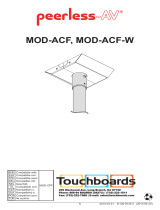 Peerless MOD-ACF-W Guía de instalación