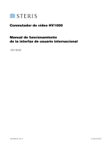 Steris Hv1000 Video Switch Instrucciones de operación