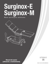 Steris Surginox M / Surginox E Surgical Table Instrucciones de operación