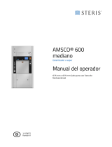 Steris Amsco 600 Medium Steam Sterilizer Instrucciones de operación
