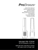 Pro BreezePB-F20W-UK-FBA