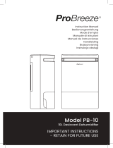 Pro Breeze PB-10-UK-FBA-2 Manual de usuario