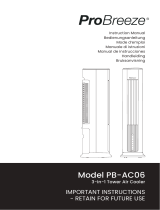 Pro Breeze PB-AC06-UK-FBA Manual de usuario