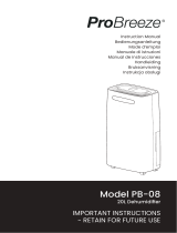 Pro Breeze PB-08-UK-FBA Manual de usuario