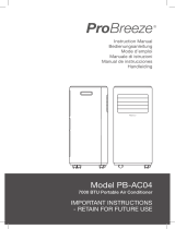 Pro Breeze PB-AC04-UK-PLUGRW-FBA-2 Manual de usuario