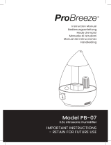 Pro Breeze PB-07-UK-FBA Manual de usuario