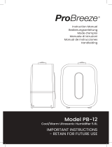 Pro Breeze PB-12-UK-FBA Manual de usuario