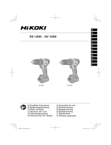 Hikoki DV 12DA Manual de usuario