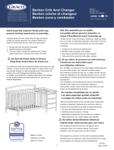 Storkcraft Graco Benton 4-in-1 Convertible Crib & Changer Assembly Instructions