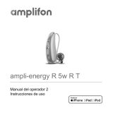 AMPLIFON ampli-energy R 3 5w R T Guía del usuario