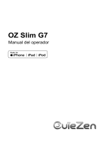 OUIEZEN OZ 40 Slim G7 Guía del usuario