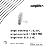 AMPLIFON ampli-connect R 312 4MC Guía del usuario