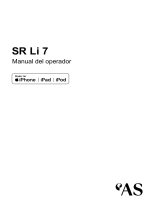 AUDIOSERVICE SR Li 7.6 Guía del usuario