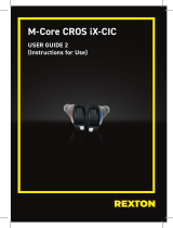 REXTON M-Core CROS iX-CIC Guía del usuario
