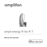 AMPLIFON ampli-energy R 3 5w R T Guía del usuario