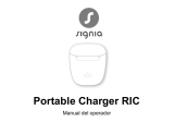 Signia Portable Charger RIC Guía del usuario