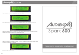 Audibax Spark 600 Double El manual del propietario