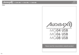 Audibax MG06 USB Manual de usuario