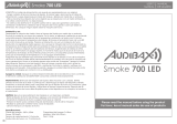 Audibax Smoke 700 LED El manual del propietario