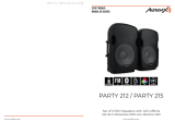 Audibax Party 212 El manual del propietario