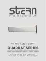 Stern Quadrat Touchless Wall Mounted Faucet Guía de instalación