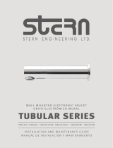 Stern Tubular 2030 Touchless Wall Mounted Faucet Guía de instalación