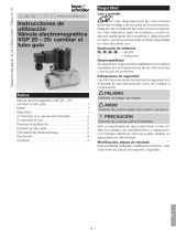 Kromschroder VGP 20-25 Cambiar el tubo guía Instrucciones de operación