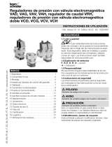Kromschroder VAD, VAG, VAV, VAH, VRH, VCD, VCG, VCV, VCH Instrucciones de operación