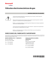 Maxon Gas Electro-Mechanical Valves Instrucciones de operación